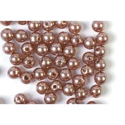 Import Voksperler 4mm 500g brun