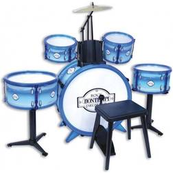 Bontempi Trummset Rockdrummer 6-Piece Blå