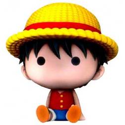 Plastoy One Piece Luffy Chibi money box figure 16cm