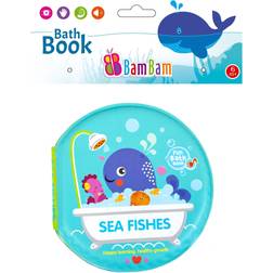 Bam-Bam Bath Book libro para el baño 6m Sea Fishes 1 ud