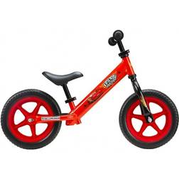 Disney Seven Cars Løbecykel 12" EVA dæk Sort/rød
