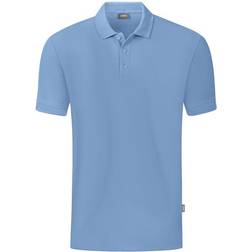 JAKO Organic Polo - Ice Blue