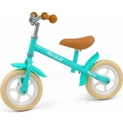 Milly Mally loopfiets Marshall Draisienne à 2 Roues 10 pouces Junior Roue libre Bleu ciel