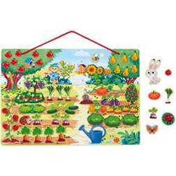 Janod Magnetic puzzle My magic garden 3