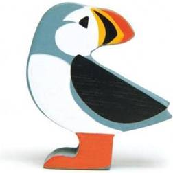 Wooden Coastal Animal Puffin