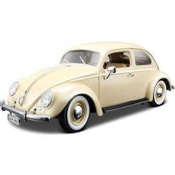 BBurago 1955 Volkswagen Beetle Beige 1:18