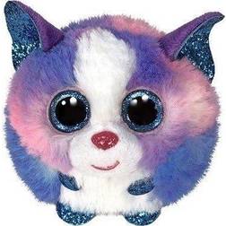 TY Meteor Mascot Puffies Multicolored Husky Cleo 8 cm