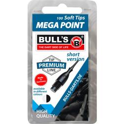 Bull's BULL'S 6 BULL'S Mega Point Tips Short 6mm(2BA) 100/schw