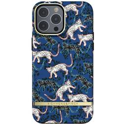 Richmond & Finch Blue Leopard Case for iPhone 13 Pro Max