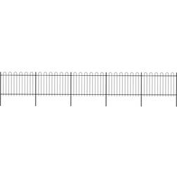 vidaXL Garden Fence with Hoop Top 850x170cm