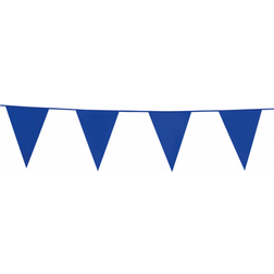 Globos Vimpel Flagguirlande Blå