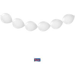 Folat 08462 White Balloon Garland-3 m