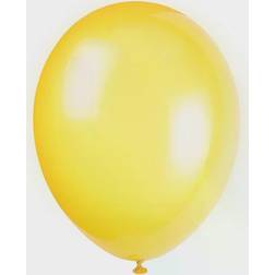 PartyDeco Starka Ballonger 30cm, Gul