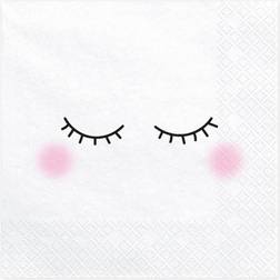 PartyDeco Tovaglioli Sleepy 20 Pezzi 33 x 33 cm