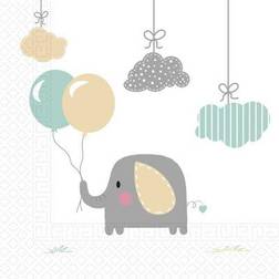 Baby Elefant Servietter