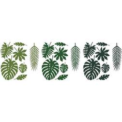 PartyDeco Set Centrotavola Foglie Aloha