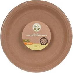 Excellent Houseware Ecofriendly Plato Carton 17 cm Set 10