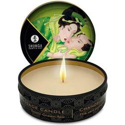 Shunga Candela per Massaggio Zenitude/Tè Verde Esotico 30 ml