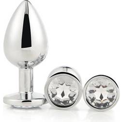 Dream Toys Anal tränings Set 3st silver