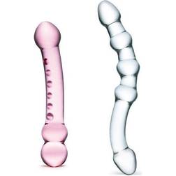 Gläs Glass Dildo Pleasure Kit Glas (2 pcs)