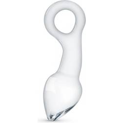 Gildo Glas Buttplug med Ring