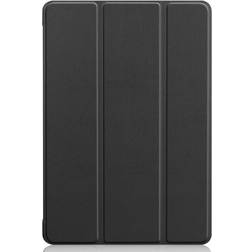 MTK Trefoldet Etui Med Stativ Til Huawei Mediapad T5 10 Sort Black
