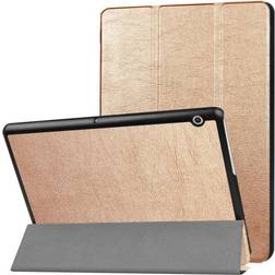 MTK Tri-fold Case With Stand For Huawei Mediapad T3 10 Gold Gold