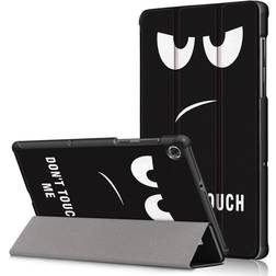 MTK Tri-fold Stand Case For Lenovo Tab M10 Fhd Plus Do Not Touch M Black