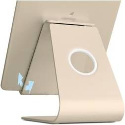 Rain Design mStand tablet plus, Multimediastativ, Guld, Gjuten aluminium, Surfplatta, 10 50° 146 mm