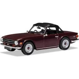 Corgi Triumph TR6 Damson Diecast Model