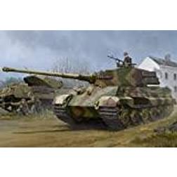 HobbyBoss Hobby Boss 084531 Pz.Kpfw.VI Sd.Kfz.182 Tiger II (Henschel 1944 Production) w/Zimmerit Plastic Model kit, Coloured
