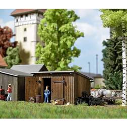 Busch 1594 H0 wooden shed Assembly kit