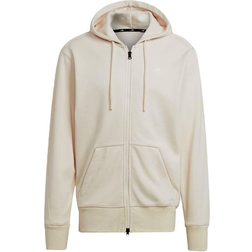 adidas Sportswear Comfy & Chill Full Zip Hoodie - Wonder White