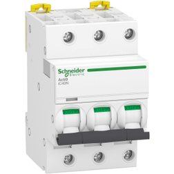 Schneider Electric Automatsikring iC40N C 3P, 32A, 6/10kA