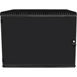BKT Elektronik Vægrack 600X500X465 9HE pladedør sort