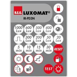 Beg Fjernbetjening Luxomat Ir-pd3n