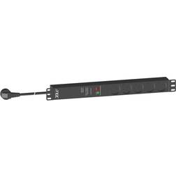 Enoc System Powerpanel 19" 5xLMJ med transientbeskyttelse 19"