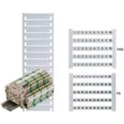Weidmüller Klemmer markører DEK 5 FWZ 41-50 523060041-500 Hvid 500 stk
