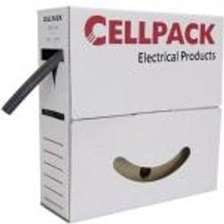 CellPack 127081 Krympeslange uden lim Sort 19.10 mm 9.50 mm Krympningshastighed:2:1 7 m