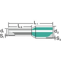 Weidmüller 690700000, Ferrule, Orange, Metal, Plast, Cat6, CSA, DVE, 0,5 mm