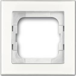 Busch-Jaeger Ramme Axcent 1M hvidt glas