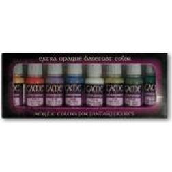Vallejo Game Color Extra Opaque Acrylic Paint Set Assorted Colours (Pack of 8)