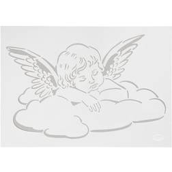 Viva Decor Stencil angel, A4, 210x297 mm, 1 pc