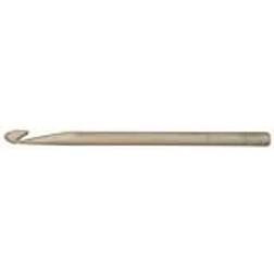 Knitpro Basix Birch: Crochet Hooks: Single Ended: 15cm x 15.00mm, Birchwood, Multi-Colour, 15mm