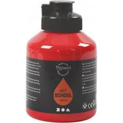 Creativ Company Akrylmaling Pigment Art, kadmium rød, 500ml