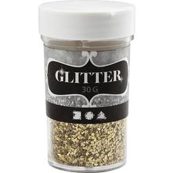 Creativ Company Glitterflager 30g Guld