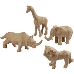 Creativ Company Savannedyr, H: 7,5-10 cm, 32stk