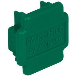 Walraven Walraven endeprop grøn plast PE til RapidRail WM35 38x40mm