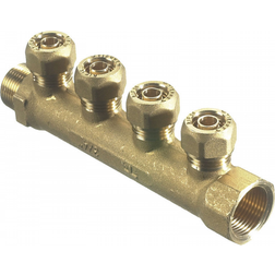 VVS Trading Fordelerrør t/pexrør 4x15 mm
