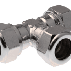 VSH kompression tee krom 10 mm